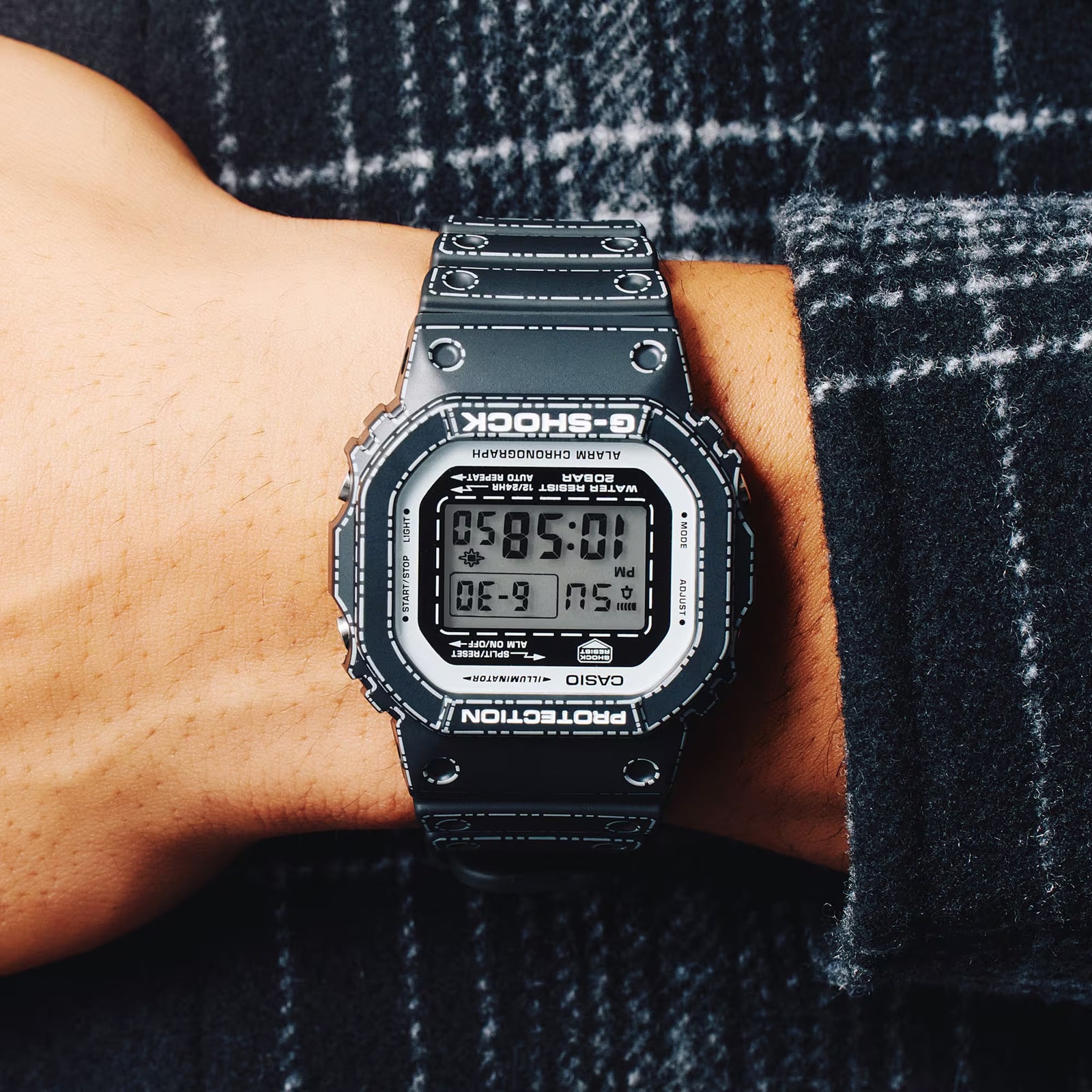Casio G-SHOCK Origami 49mm Mens Watch Black