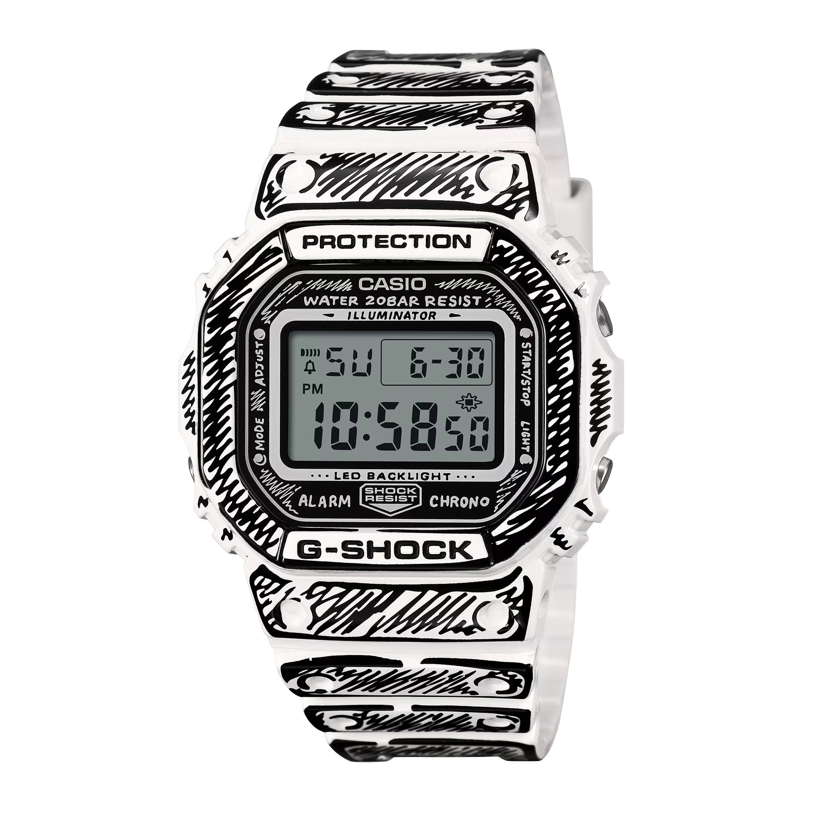 Casio G-SHOCK Joshua Vides Collaboration Limited Edition 49mm Mens Watch