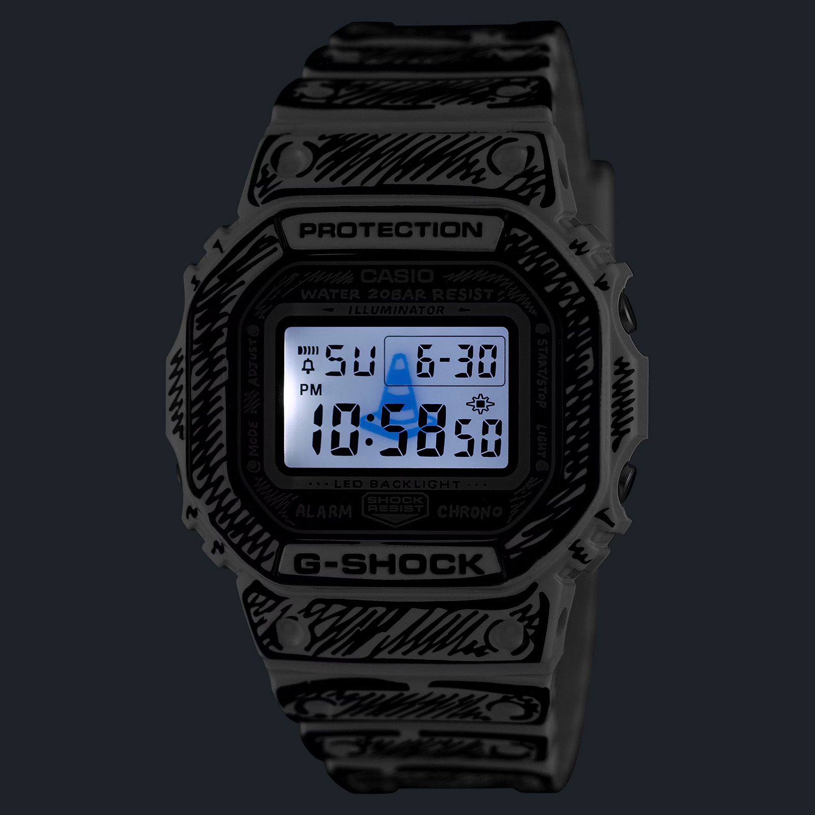 Casio G-SHOCK Joshua Vides Collaboration Limited Edition 49mm Mens