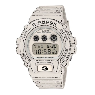 Casio G-SHOCK Origami 50mm Mens Watch White Casio G-SHOCK Origami 50mm Mens Watch White