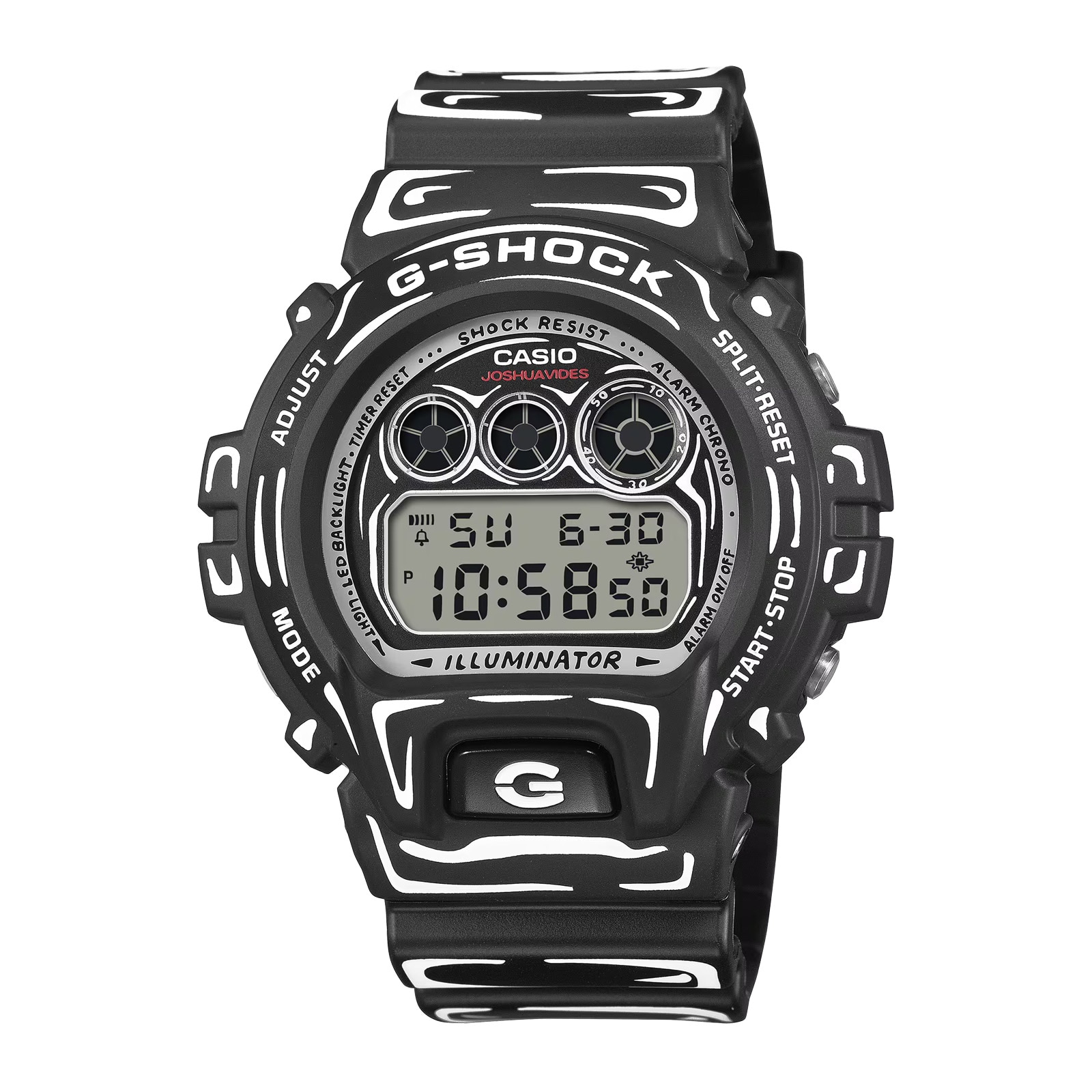 Casio G-SHOCK Joshua Vides Collaboration Limited Edition 53mm Mens Watch Casio G-SHOCK Joshua Vides Collaboration Limited Edition 53mm Mens Watch