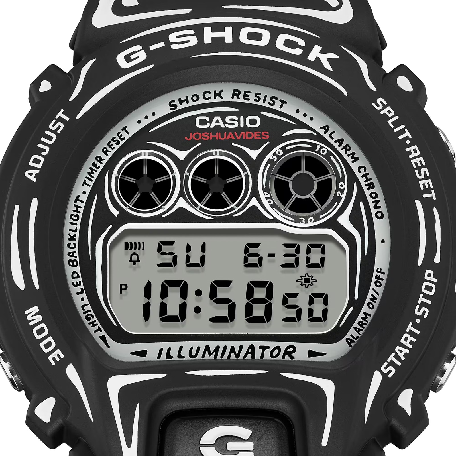 Casio G-SHOCK Joshua Vides Collaboration Limited Edition 53mm Mens Watch Casio G-SHOCK Joshua Vides Collaboration Limited Edition 53mm Mens Watch