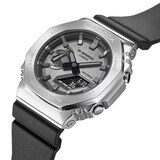 Casio G-SHOCK GM-2100 All Black Metal Cover Series  Mens Watch 49mm