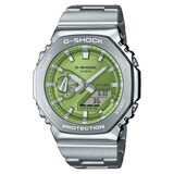 Casio G-SHOCK G-Steel 2100 Series Full Metal Octagonal Mens Watch Green 49mm