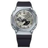 Casio G-SHOCK G-Steel 2100 Series Full Metal Octagonal Mens Watch Silver 49mm