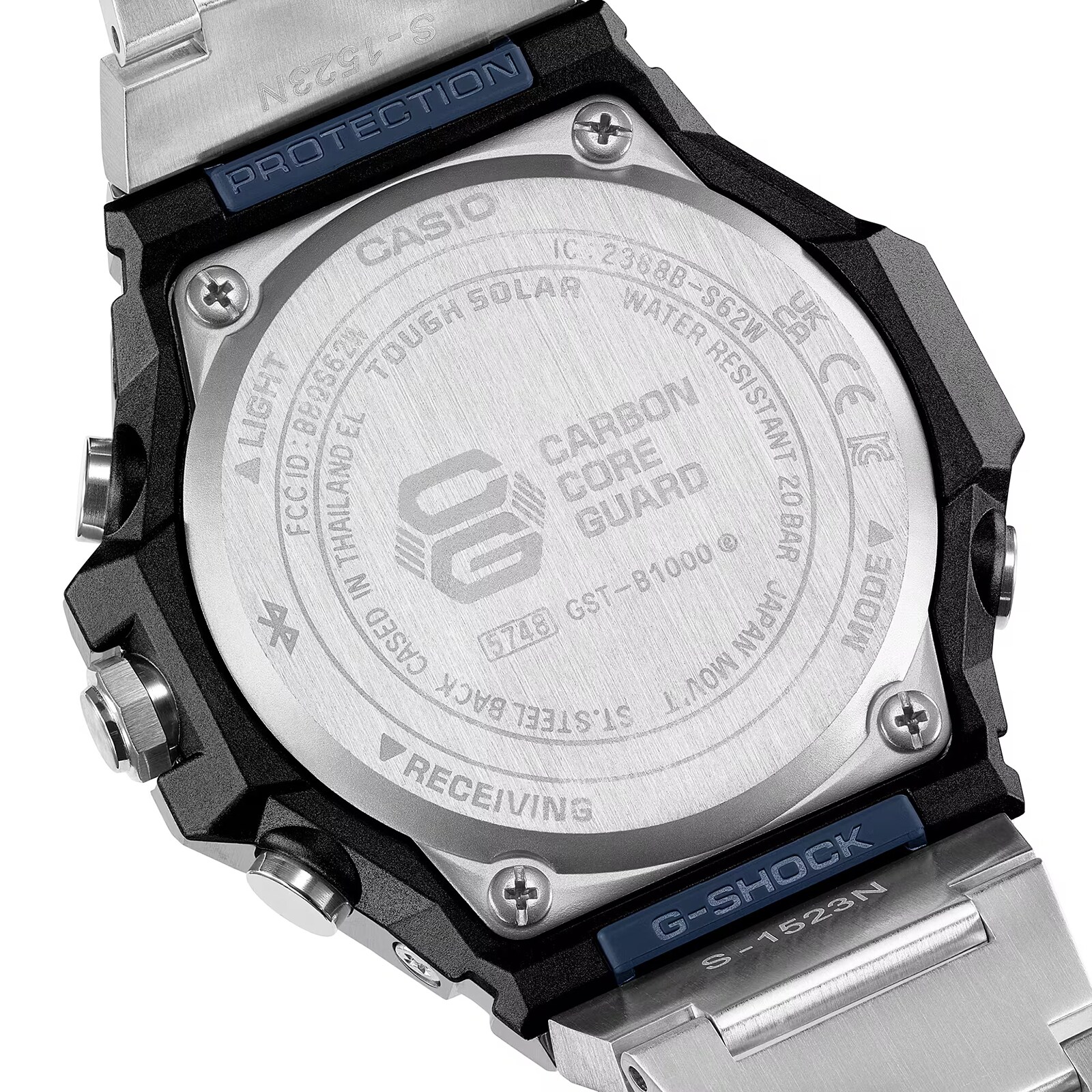 Casio G-SHOCK G-Steel GST-B1000 Series Mens Watch Blue 46mm