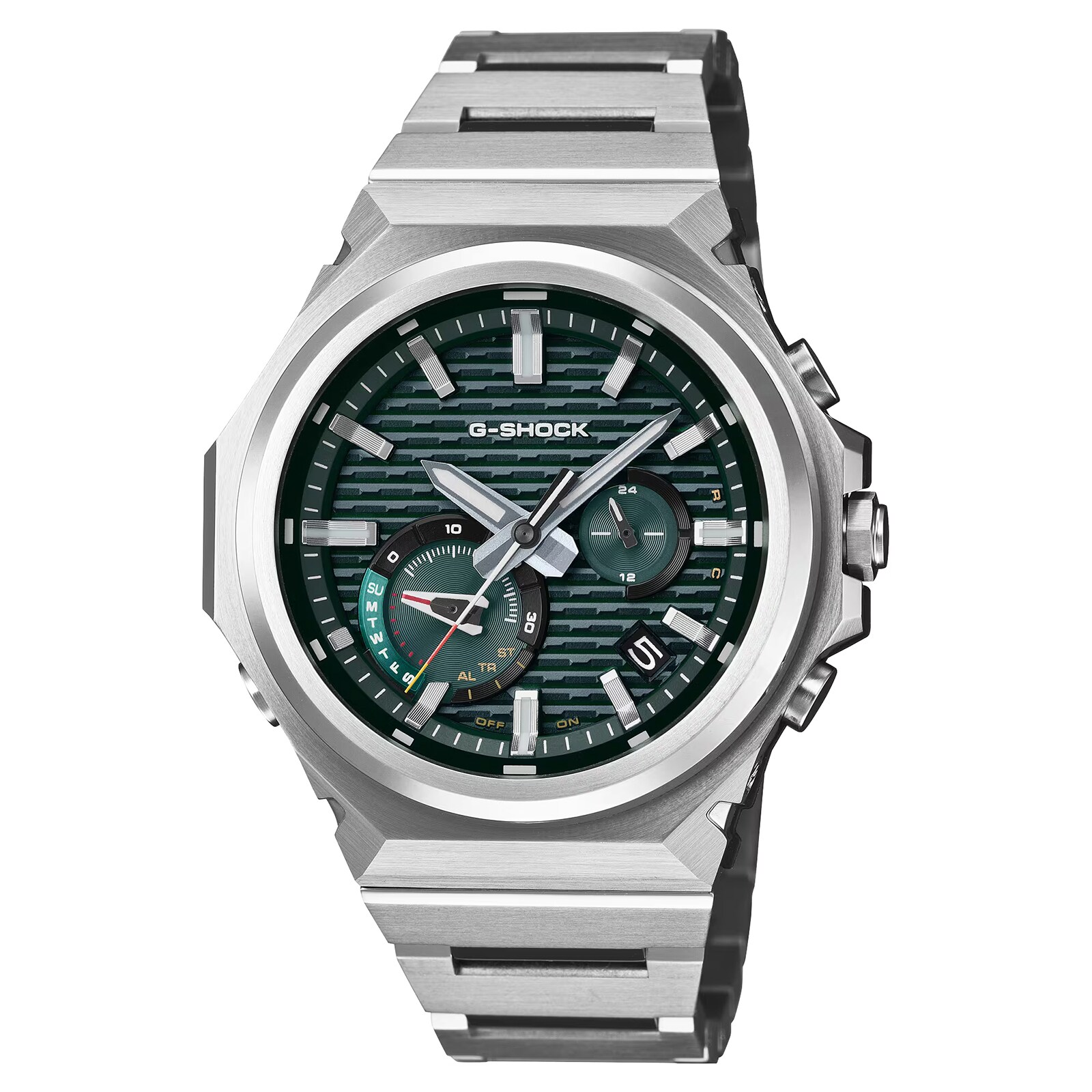 Casio G-SHOCK G-Steel GST-B1000 Series Mens Watch Green 46mm