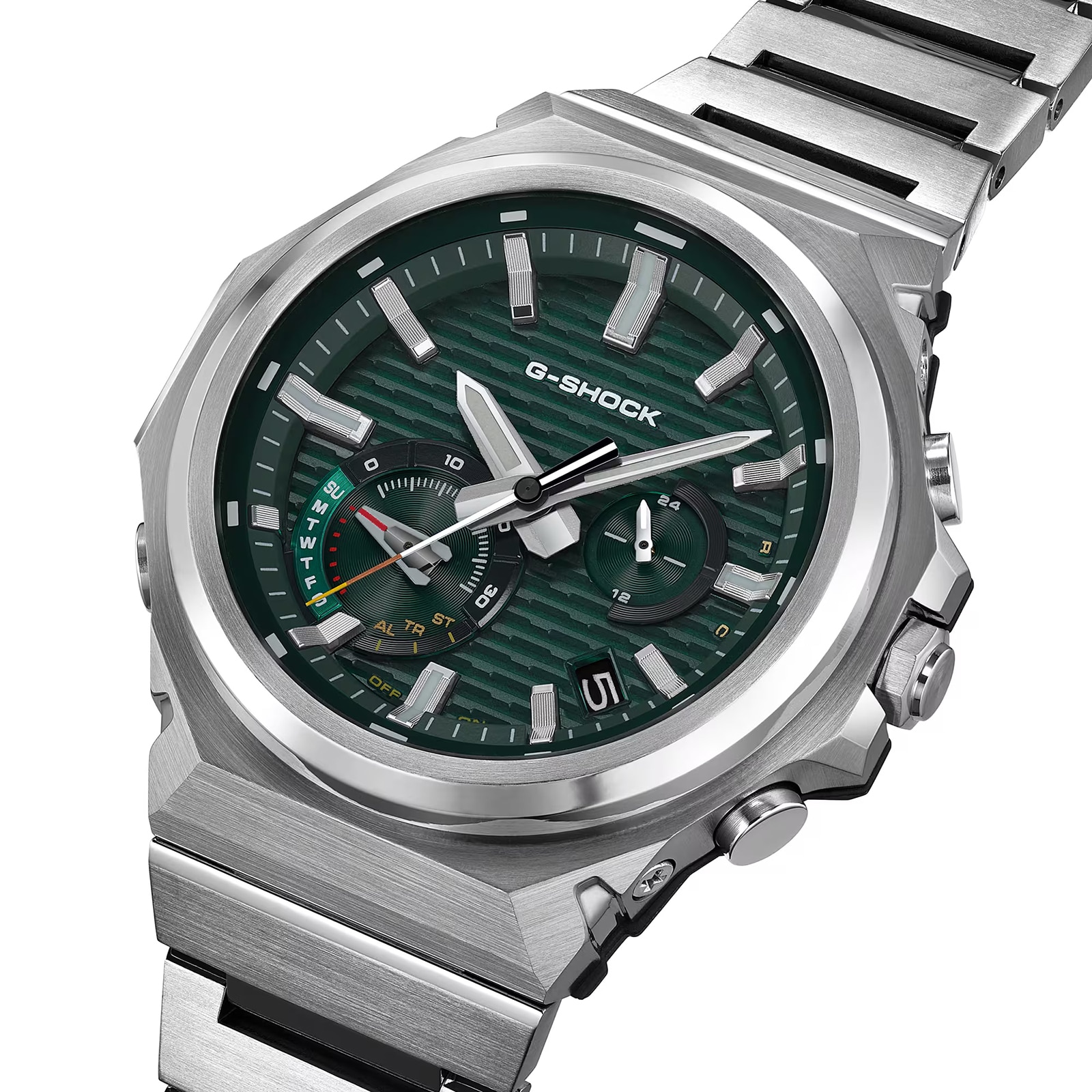 Casio G-SHOCK G-Steel GST-B1000 Series Mens Watch Green 46mm