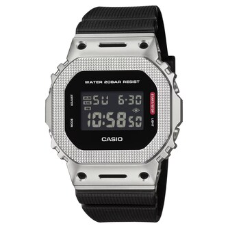 Casio G-SHOCK G-Steel 5600 Series Square Digital Mens Watch Black 49mm