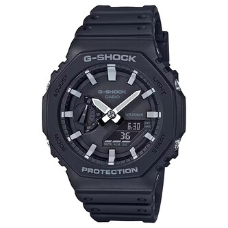 Casio G-SHOCK 2100 Series Analog-Digital Mens Watch Charcoal 48.5mm