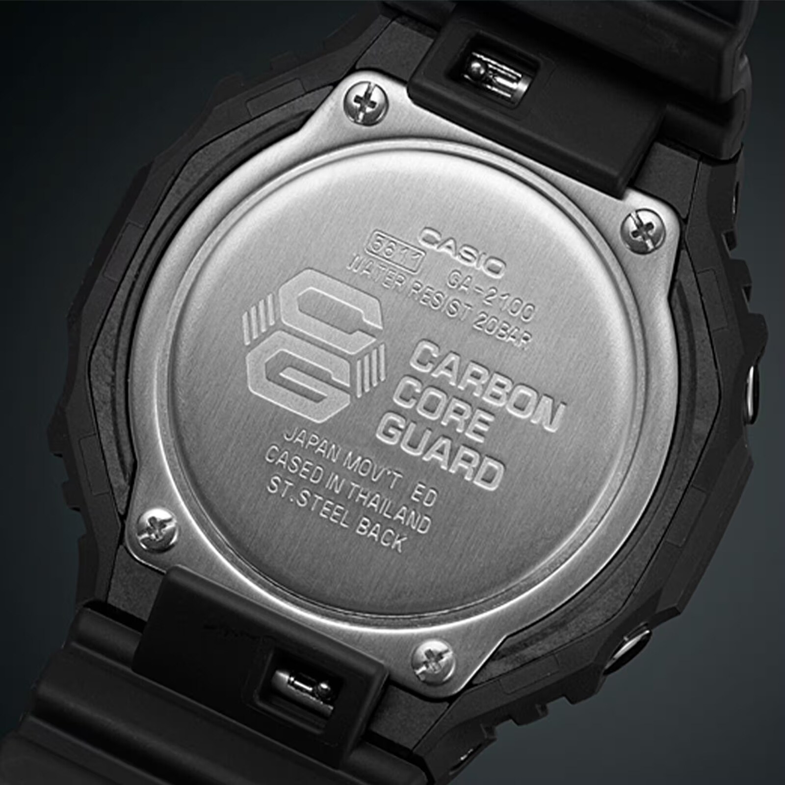 Casio G-SHOCK Classic 2100 Series Mens Watch Black 48.5mm