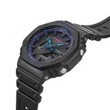 Casio G-SHOCK Analog-Digital 2100 Series Resin Mens Watch Blue-Violet 48.5mm