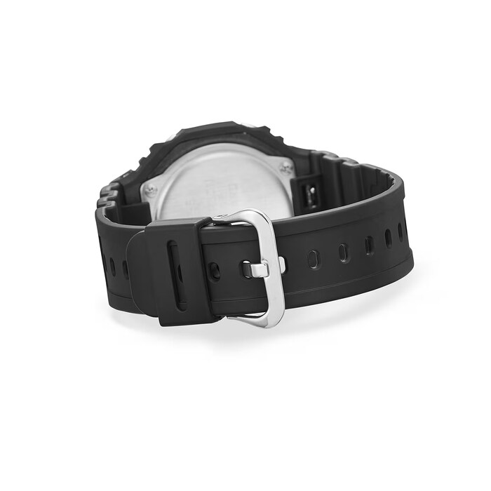 Casio G-SHOCK Analog-Digital 2100 Series Resin Mens Watch Black & Red 48.5mm