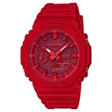 Casio G-SHOCK Analog-Digital 2100 Series Resin Mens Watch All-Red 48.5mm