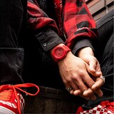 Casio G-SHOCK Analog-Digital 2100 Series Resin Mens Watch All-Red 48.5mm