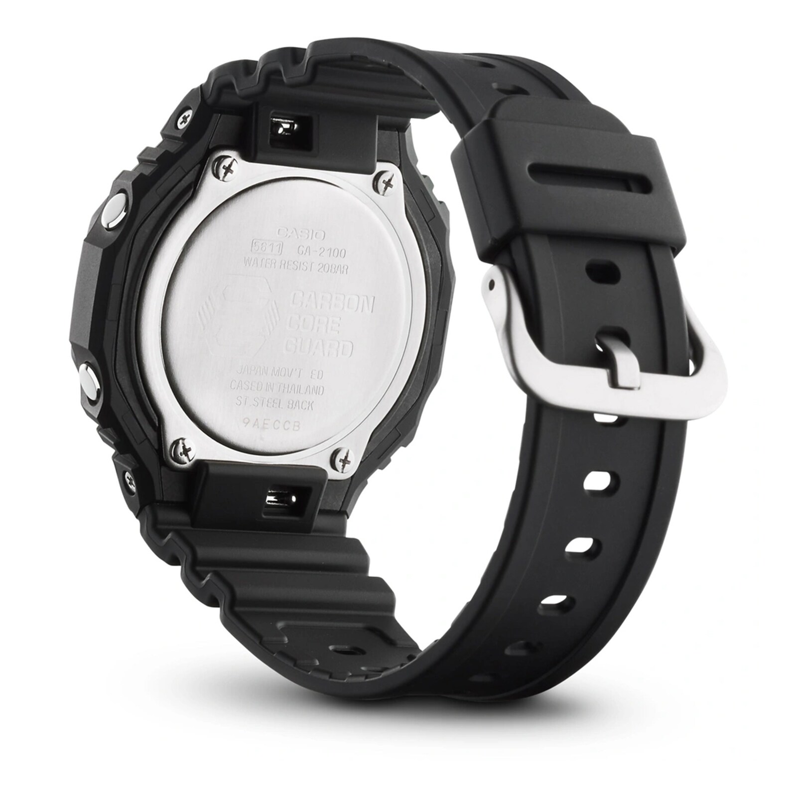 Casio G-SHOCK Analogue-Digital Quartz Mens Watch with Silicone Strap 48.5mm