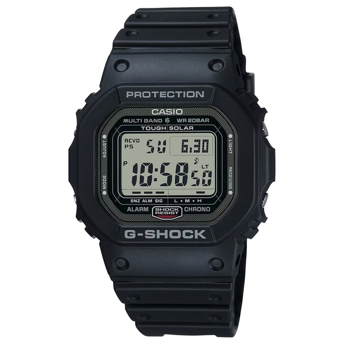 Casio G-SHOCK 5600 Series Black Metal Mens Watch 48.5mm