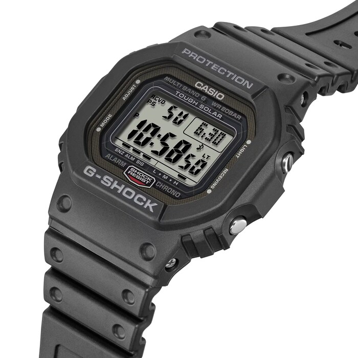 Casio G-SHOCK 5600 Series Black Metal Mens Watch 48.5mm