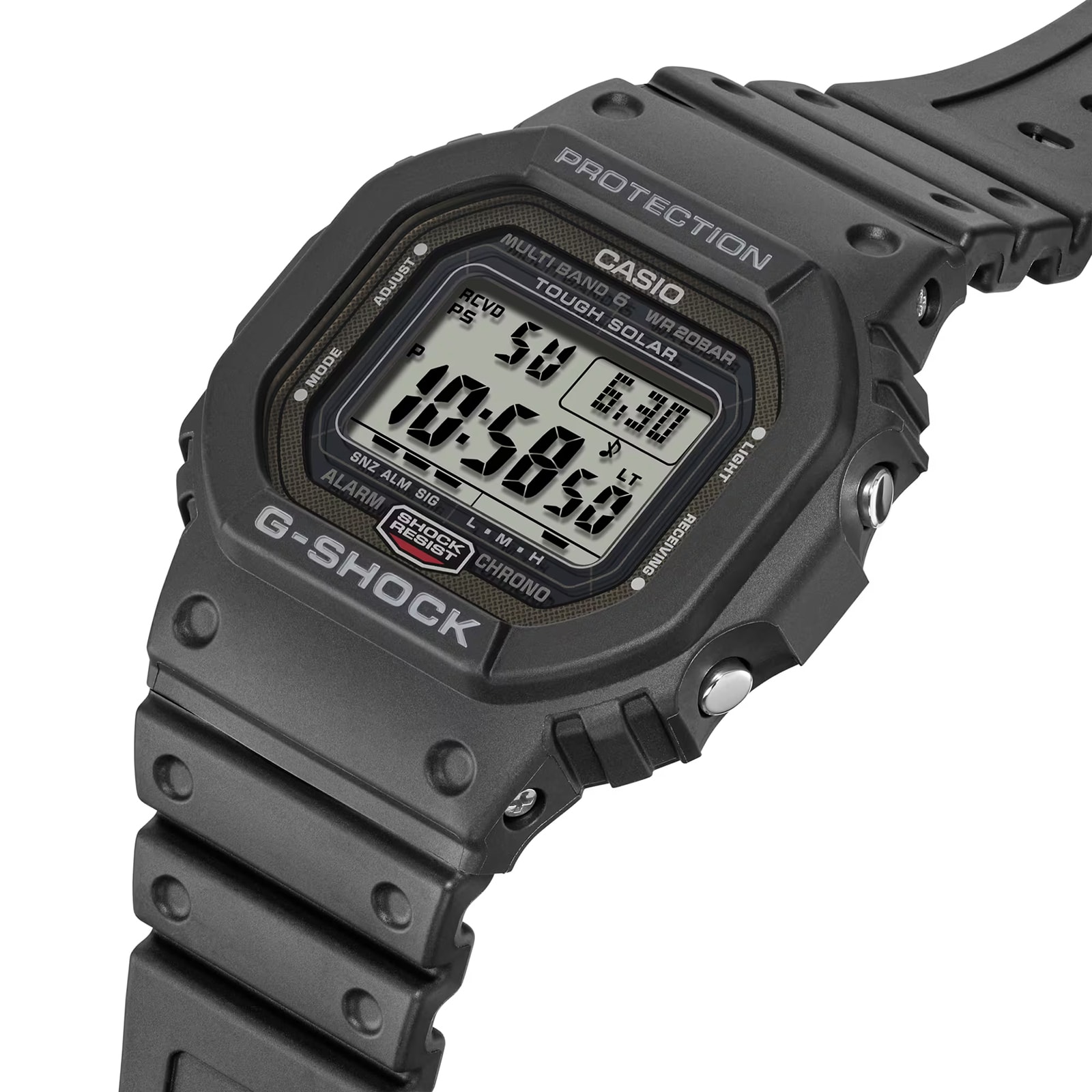 Casio G-SHOCK 5600 Series Black Metal Mens Watch 48.5mm