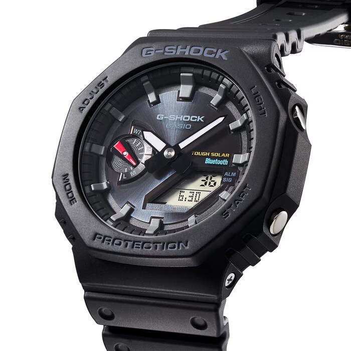 Casio G-SHOCK Analog-Digital 2100 Series Mens Watch Black 48.5mm