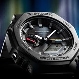 Casio G-SHOCK Analog-Digital 2100 Series Mens Watch Black 48.5mm