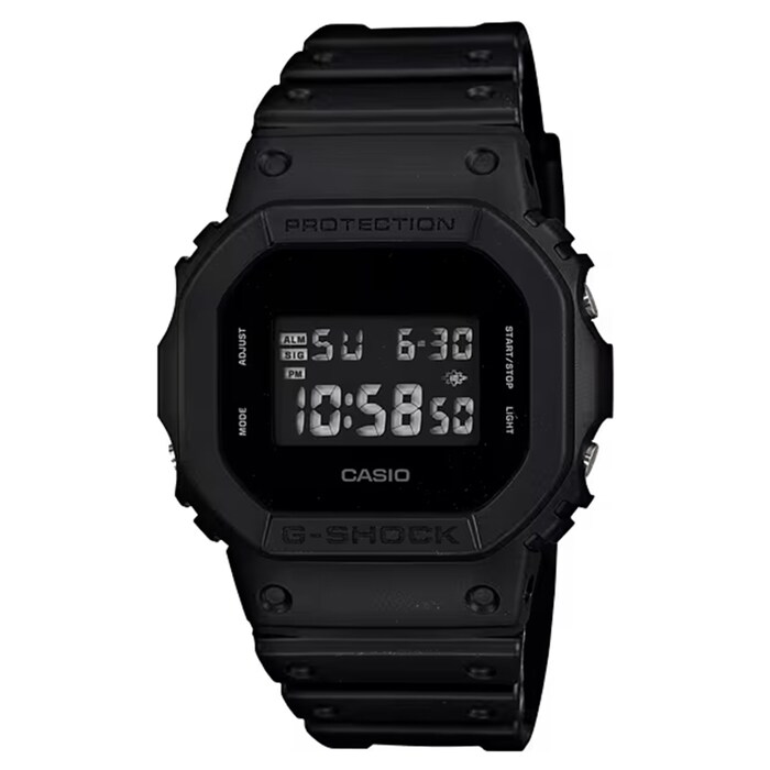Casio G-SHOCK Classic Digital 5600 Series Resin Mens Watch Black 48.5mm