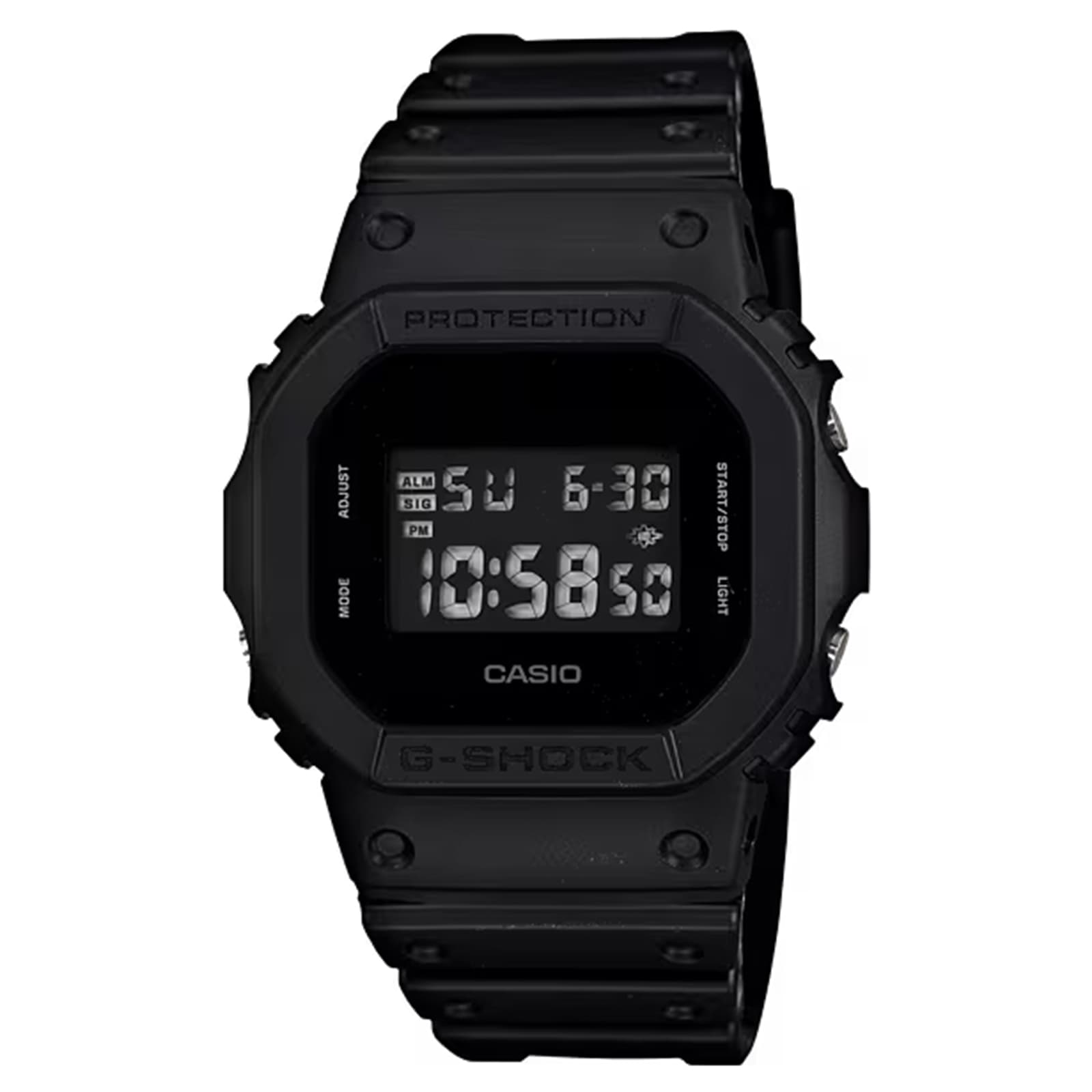 Casio G-SHOCK Classic Digital 5600 Series Resin Mens Watch Black 48.5mm