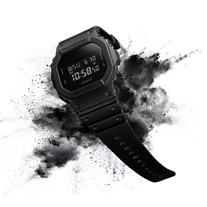 Casio G-SHOCK Classic Digital 5600 Series Resin Mens Watch Black 48.5mm