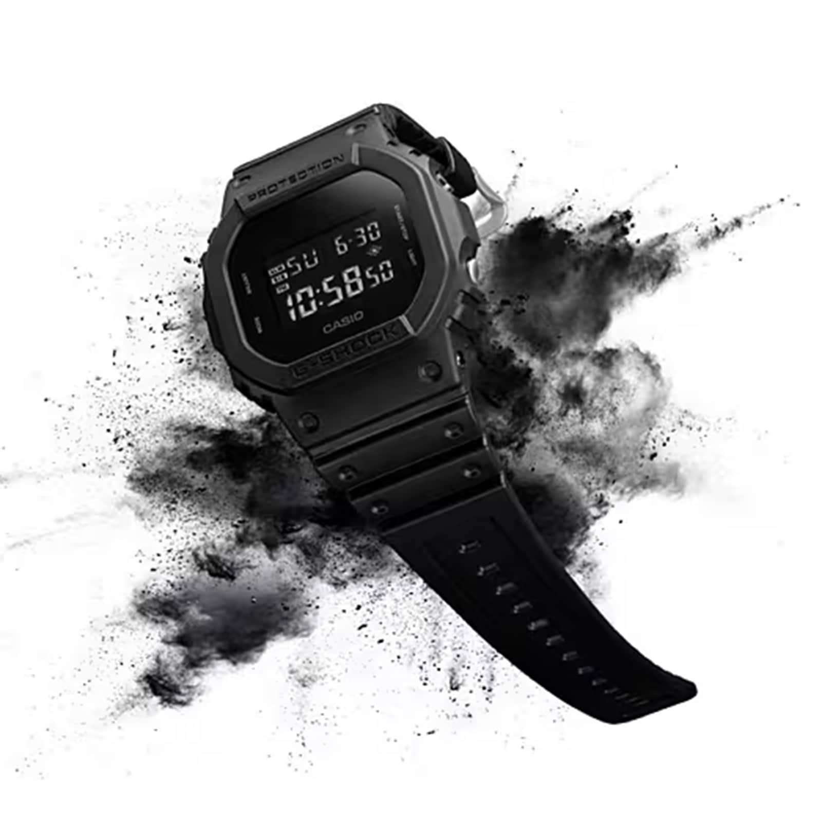 Casio G-SHOCK Classic Digital 5600 Series Resin Mens Watch Black 48.5mm