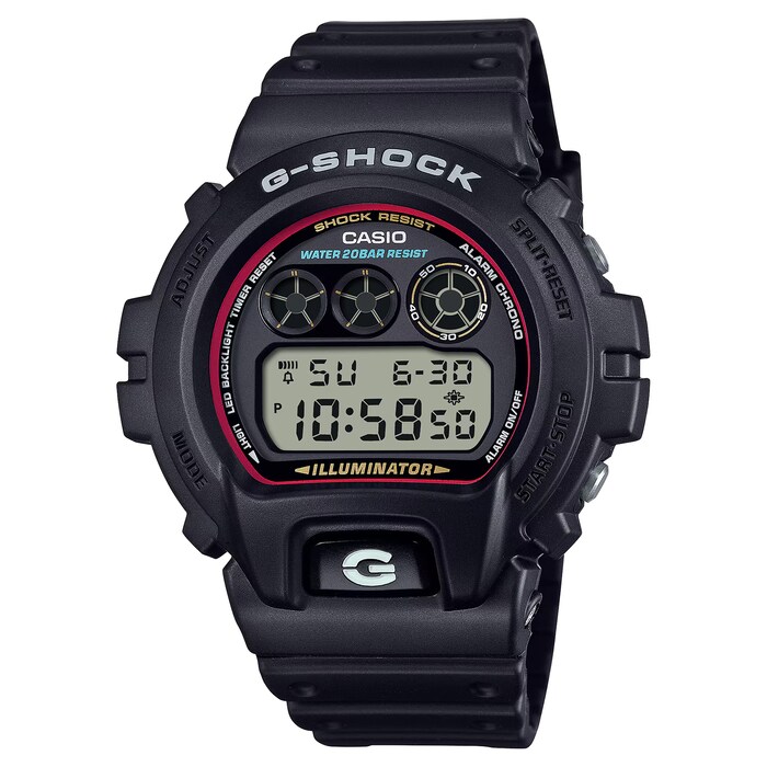 Casio G-SHOCK Digital Diver 6900 Series Resin Mens Watch Black 53mm