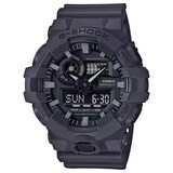 Casio G-SHOCK Analog-Digital GA-700 Series Mens Watch Grey 57.5mm