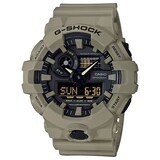 Casio G-SHOCK Analog-Digital GA-700 Series Mens Watch Olive Green 57.5mm