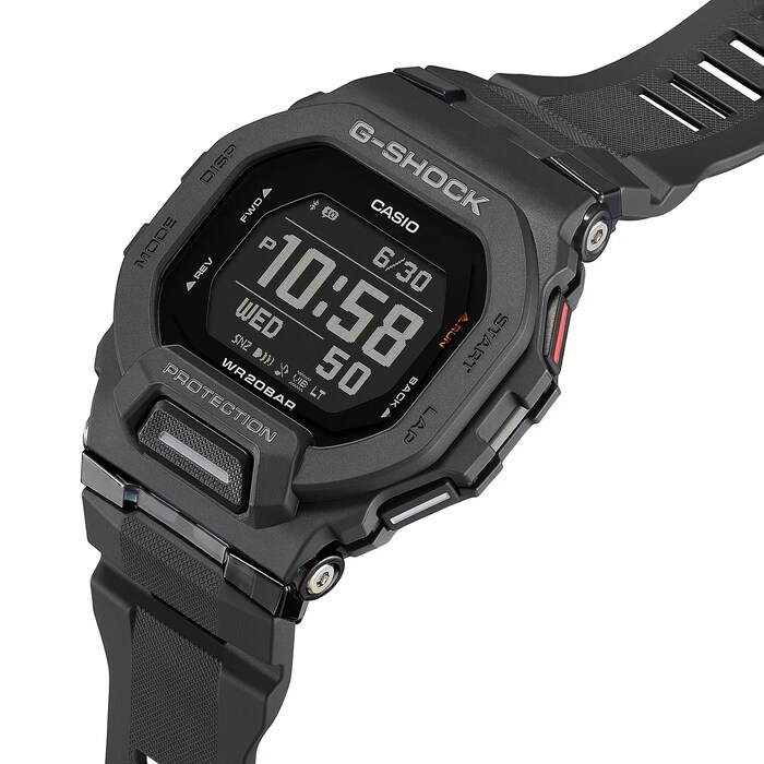 Casio G-SHOCK G-Squad GB-200 Series Digital Mens Watch Grey 48mm