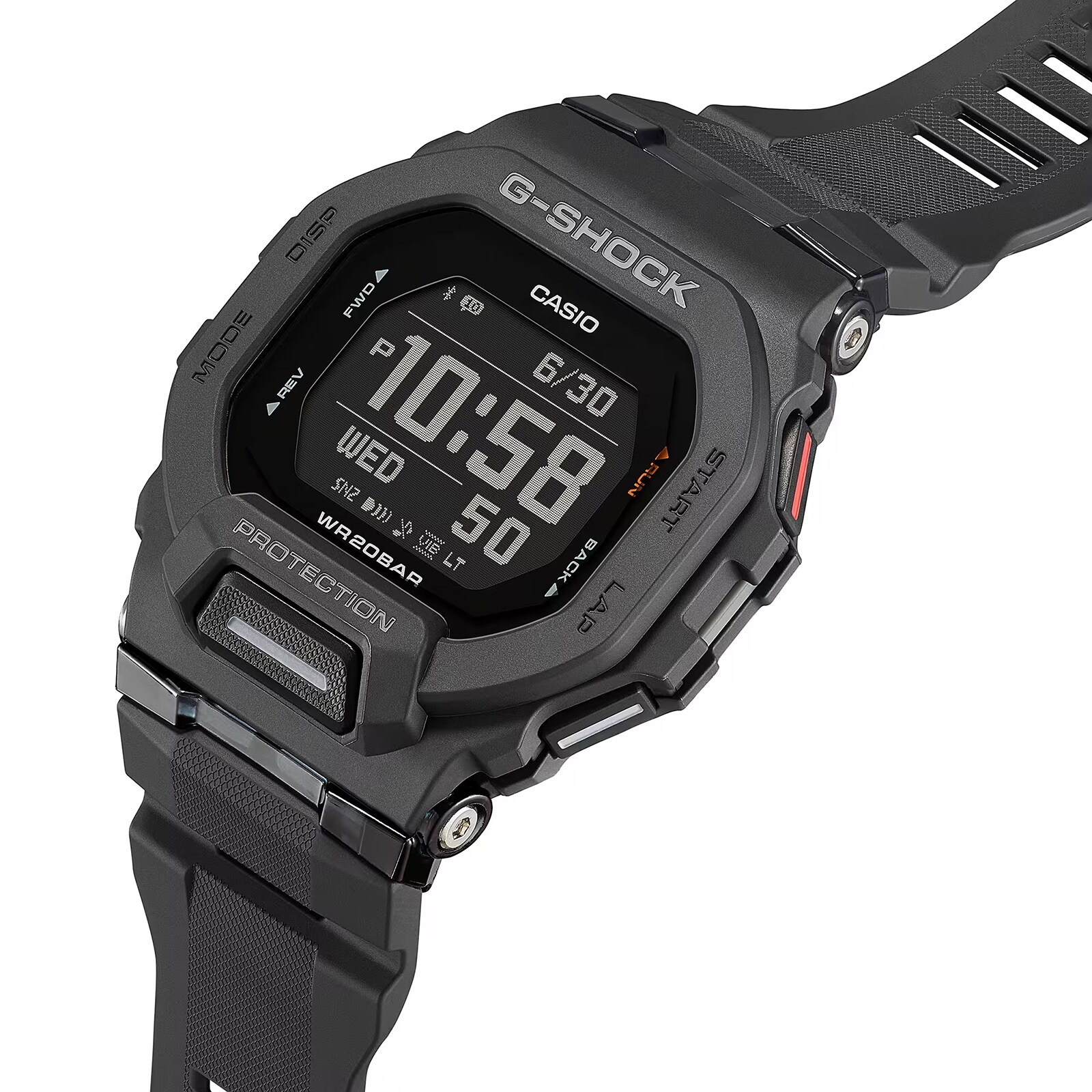 Casio G-SHOCK G-Squad GB-200 Series Digital Mens Watch Grey 48mm