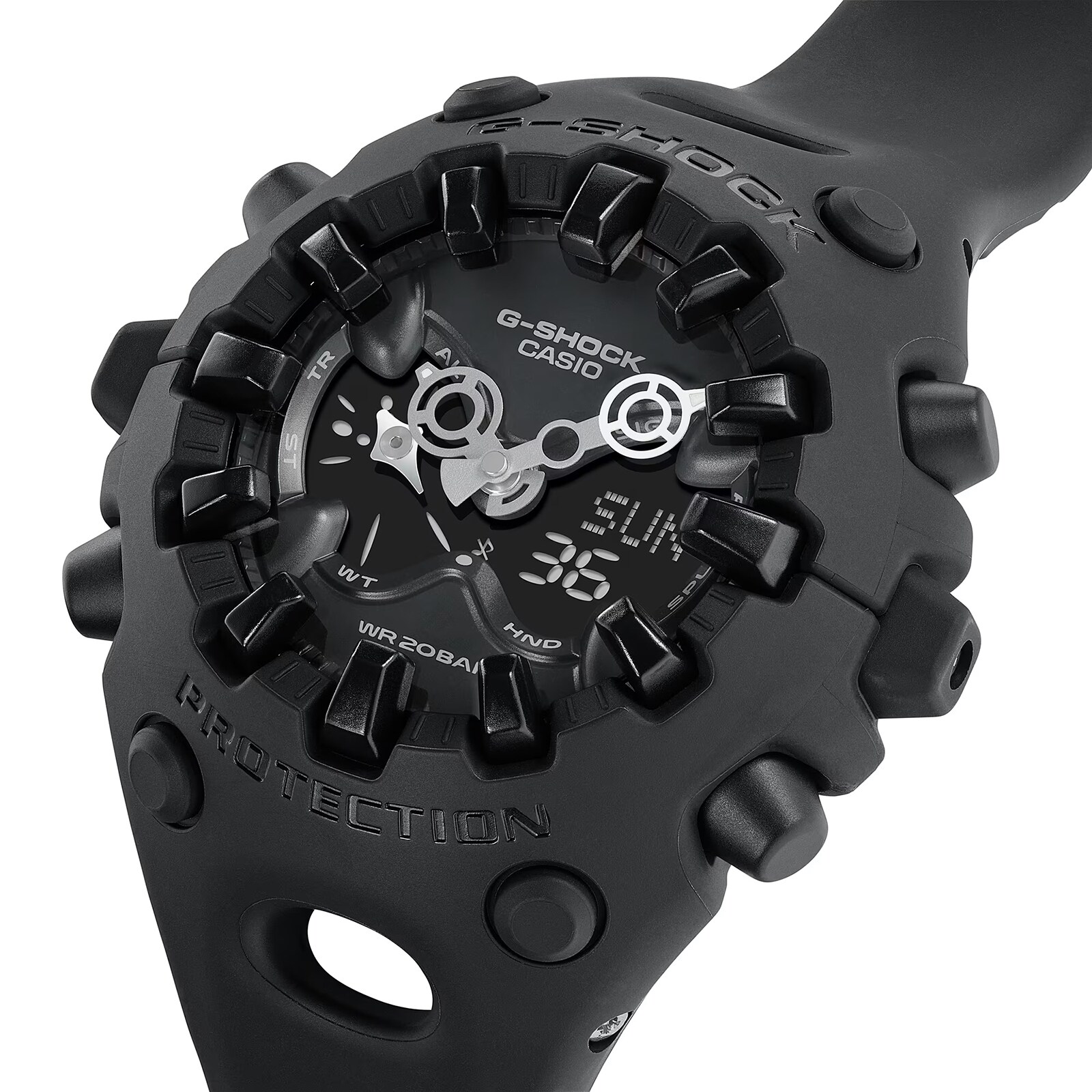 Casio G-SHOCK Analog-Digital GA-V01 Series Mens Watch Black 49mm