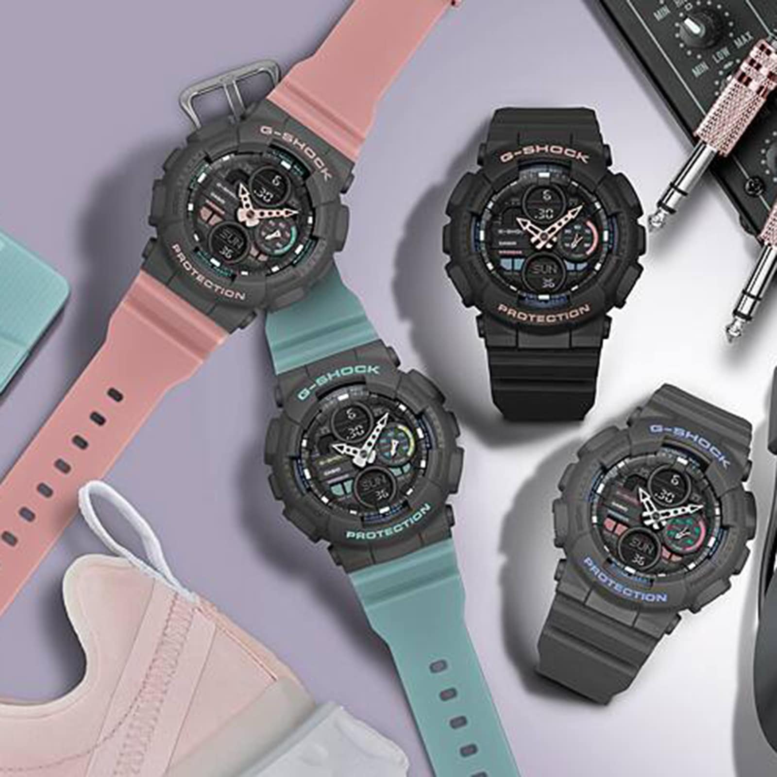 Casio G-SHOCK Analog-Digital GMA Series Ladies Watch 49mm