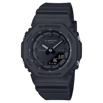 Casio G-SHOCK Analog-Digital GMA Series Ladies Watch All-Black 46mm