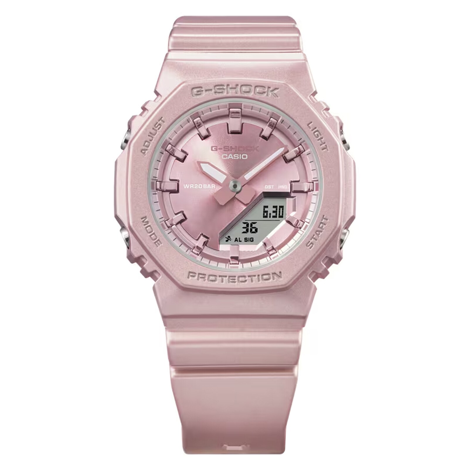 Casio G-SHOCK Analog-Digital GMA Series Ladies Watch Pink 46mm