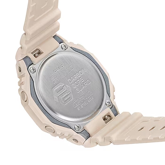 Casio G-SHOCK Analog-Digital GMA Series Ladies Watch Salmon 46mm