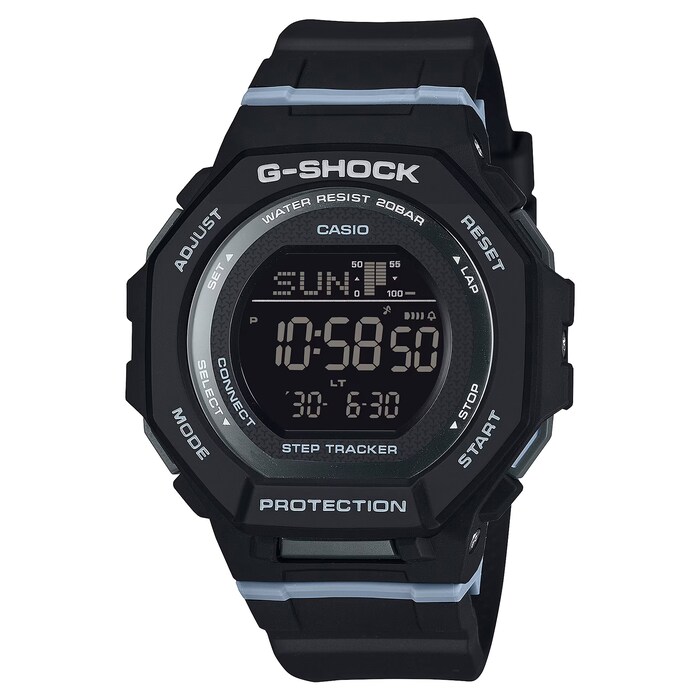 Casio G-SHOCK G-Squad GMD Series Resin Ladies Watch Black 46mm