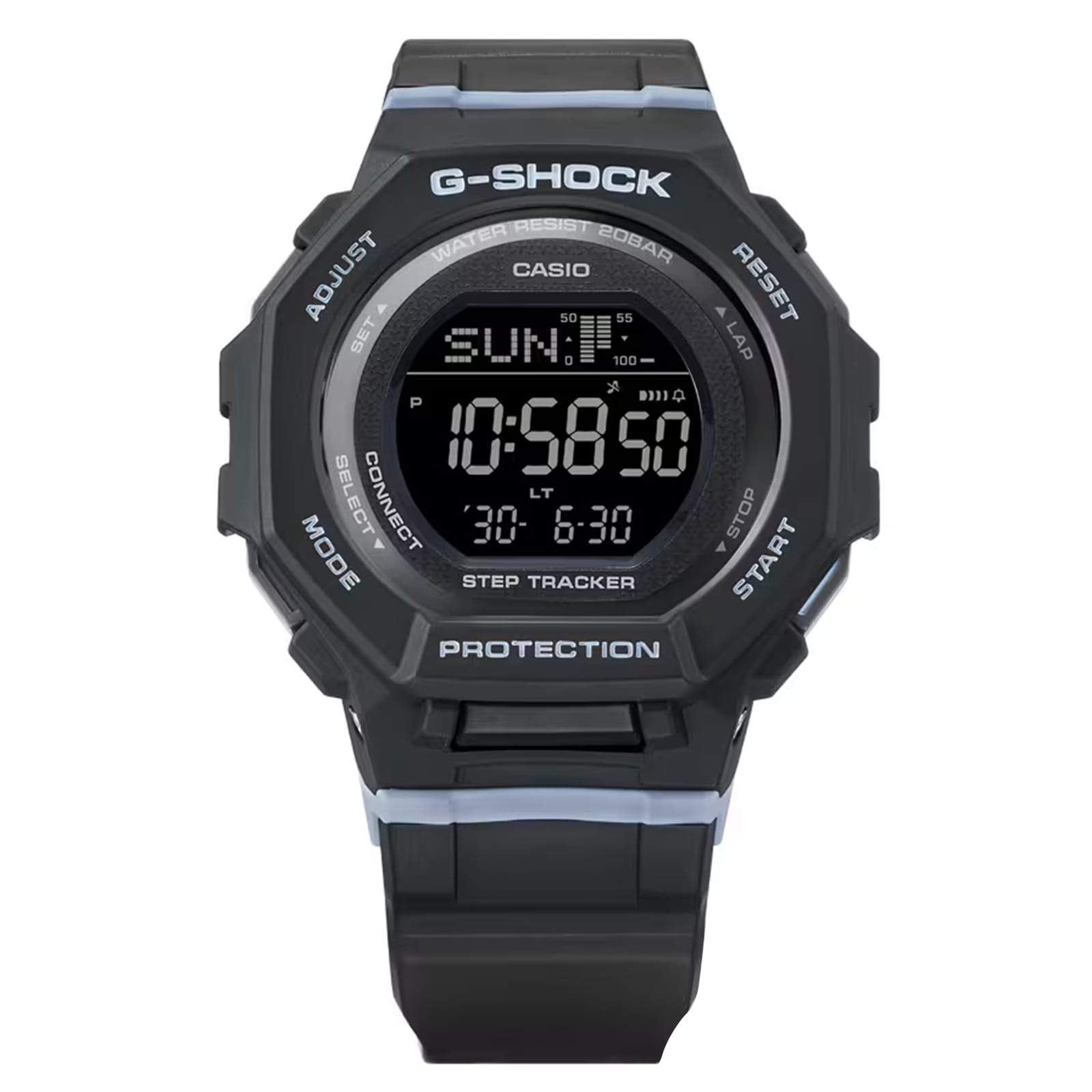 Casio G-SHOCK G-Squad GMD Series Resin Ladies Watch Black 46mm