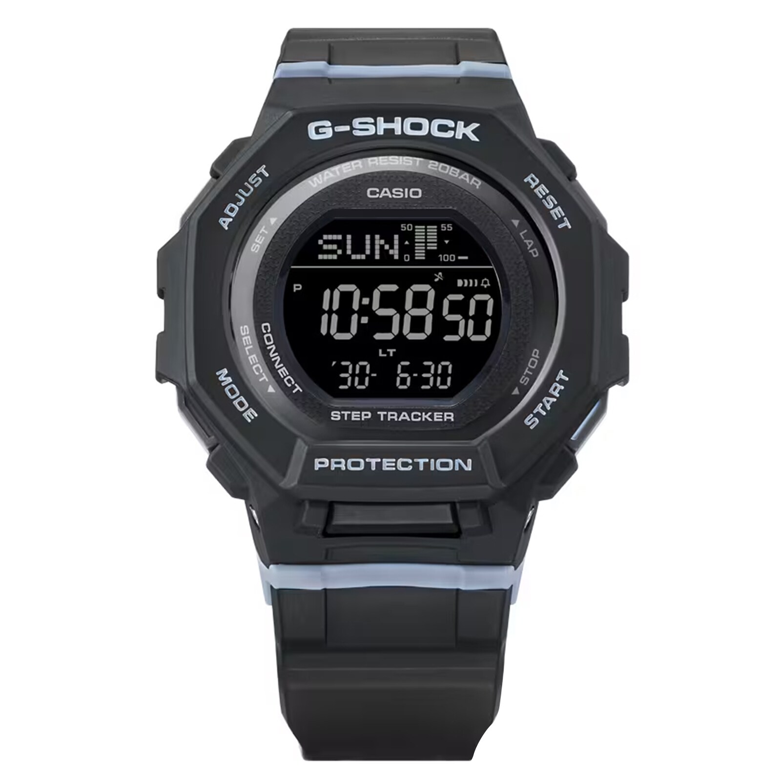 Casio G-SHOCK G-Squad GMD Series Resin Ladies Watch Black 46mm