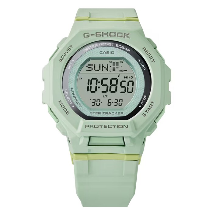 Casio G-SHOCK G-Squad GMD Series Resin Ladies Watch Green 46mm