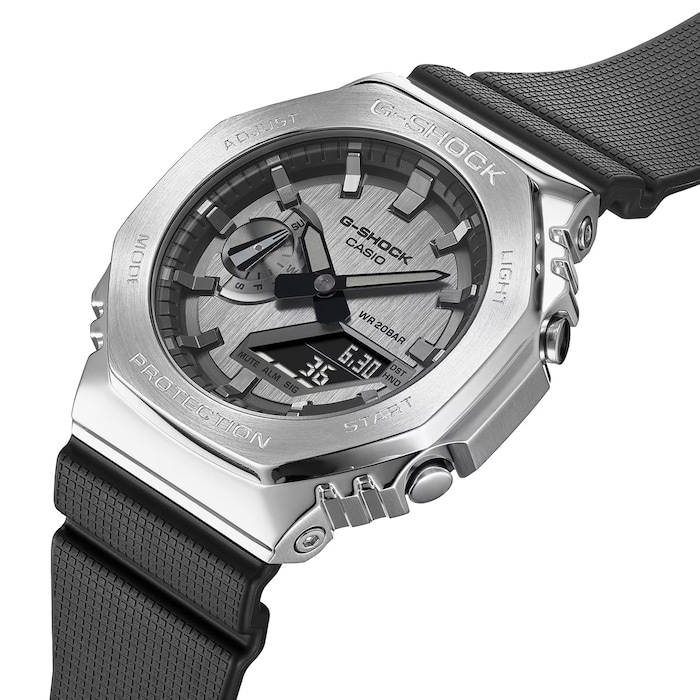 Casio G-Shock Star Wars The Mandalorian™ & Grogu™ 45.5mm Limited Edition Mens Watch Silver