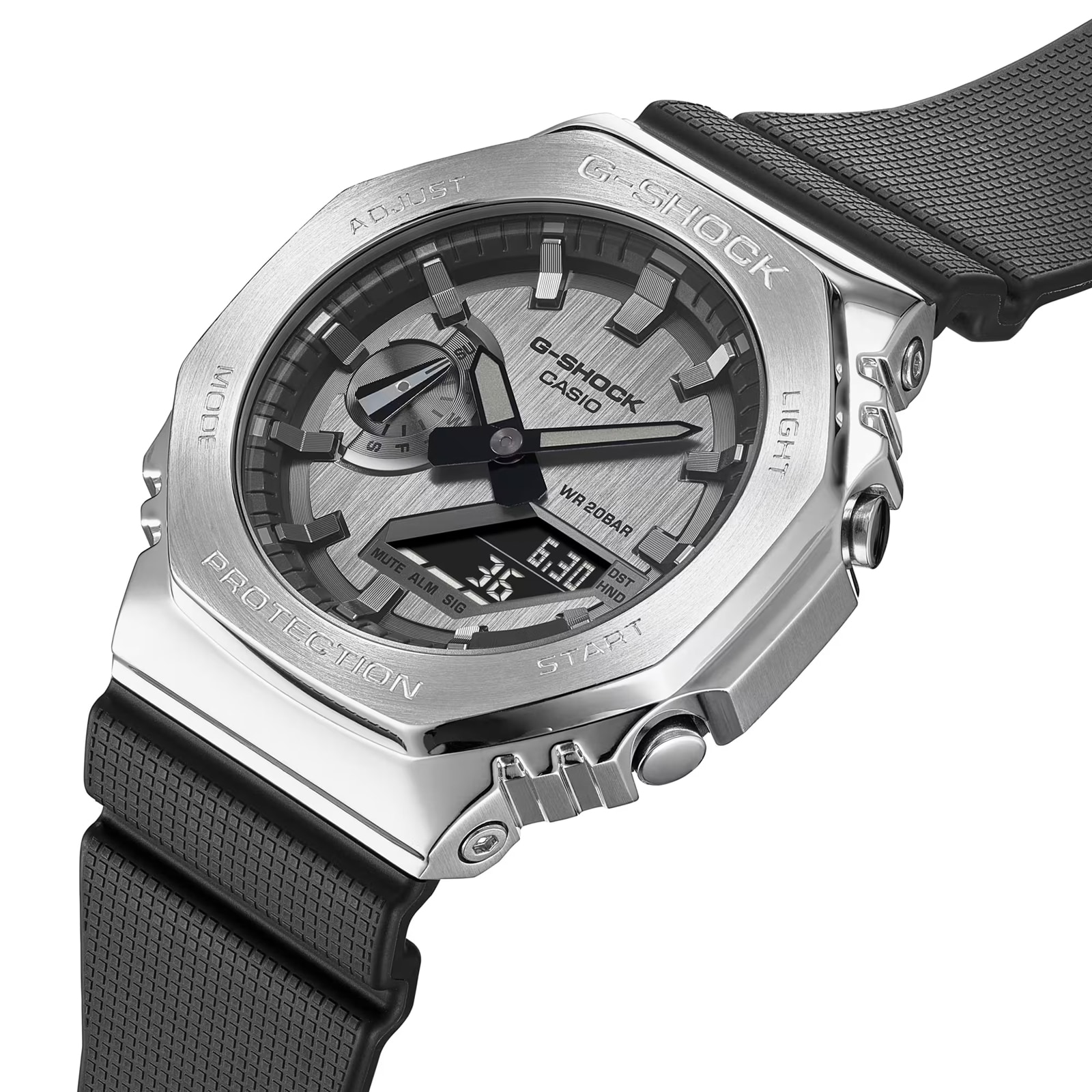 Casio G-Shock Star Wars The Mandalorian™ & Grogu™ 45.5mm Limited Edition Mens Watch Silver