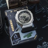 Casio G-Shock Star Wars The Mandalorian™ & Grogu™ 45.5mm Limited Edition Mens Watch Silver