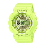 Casio Baby-G Star Wars: The Mandalorian™ & Grogu™ Collection 43.5mm Limited Edition Ladies Watch Green