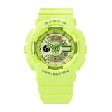 Casio Baby-G Star Wars: The Mandalorian™ & Grogu™ Collection 43.5mm Limited Edition Ladies Watch Green