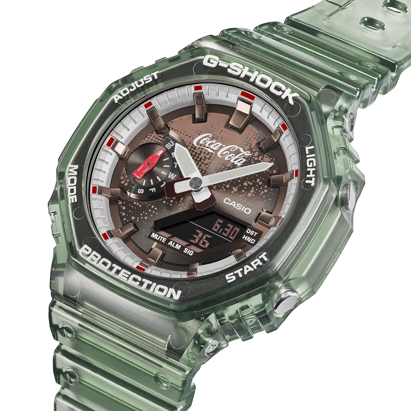 Casio G-Shock GA-2100 Series 45.5mm Limited Edition Mens Watch Green