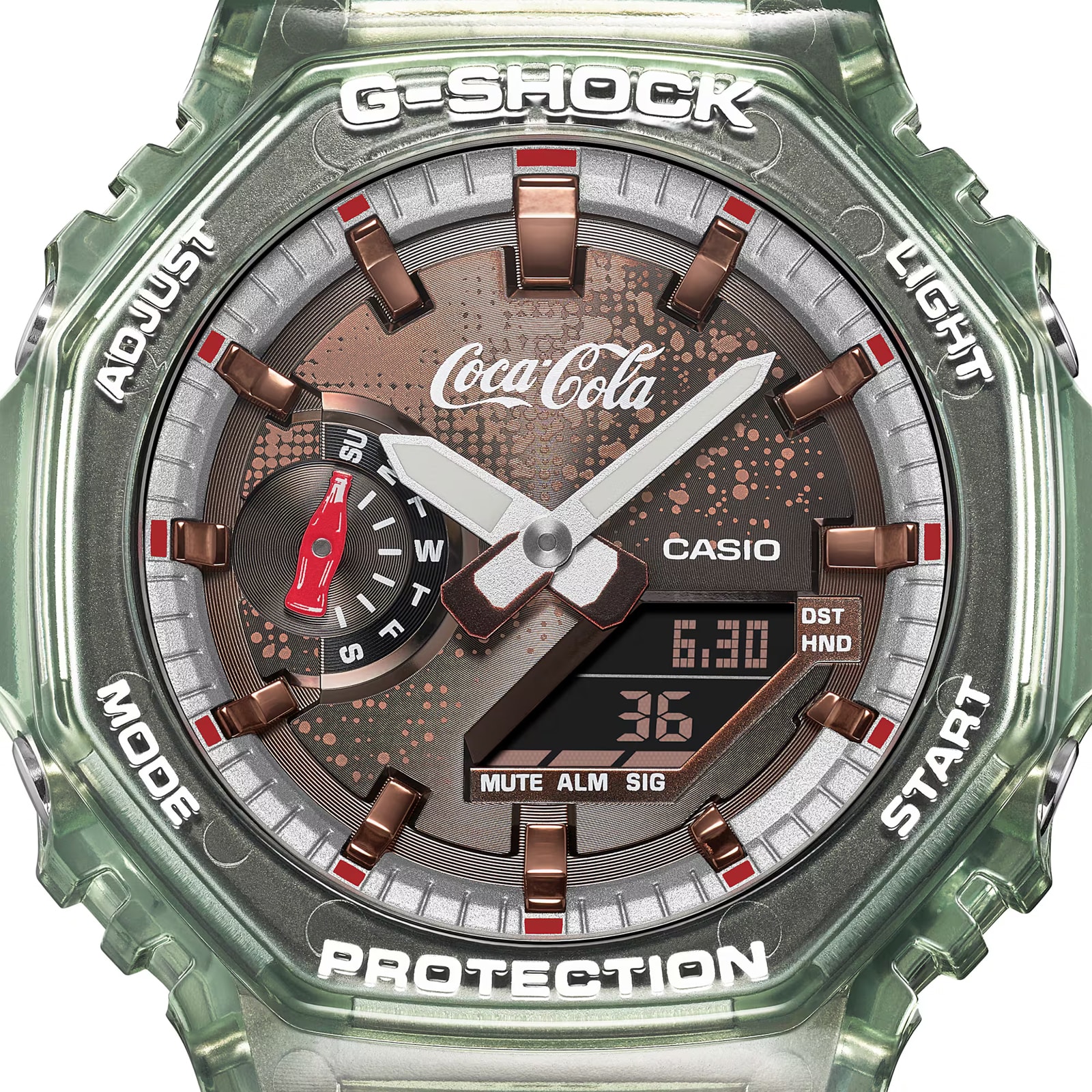 Casio G-Shock GA-2100 Series 45.5mm Limited Edition Mens Watch